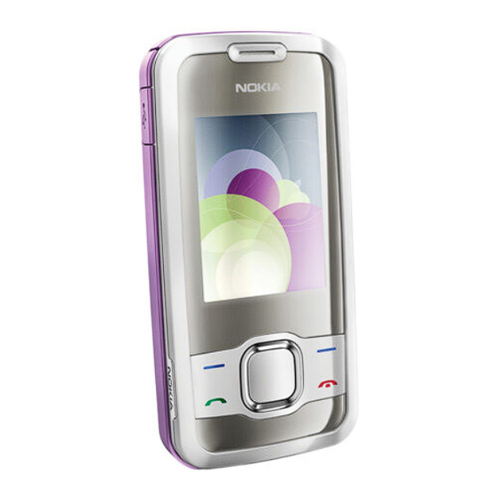 Nokia 7610 Supernova Bedienungsanleitung