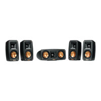 Klipsch REFERENCE Theater 5.0 Handbuch