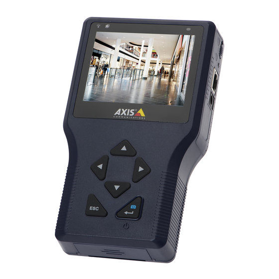 Axis T8412 Benutzerhandbuch