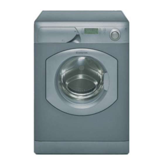 Hotpoint Ariston AMD 149 Bedienungsanleitung