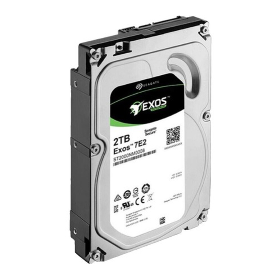 Conrad Seagate ST2000NM0024 Bedienungsanleitung