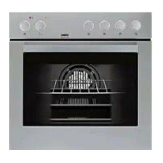 Zanussi ZOU 882 Einbauanweisungen