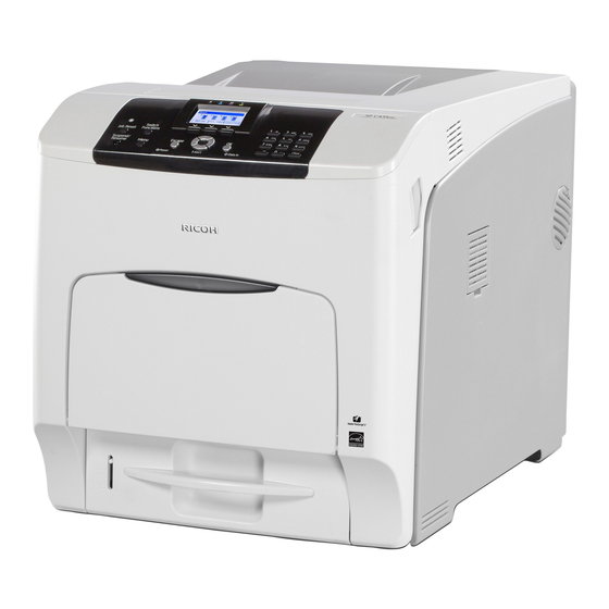 Ricoh SP C435DN Anwenderanleitung