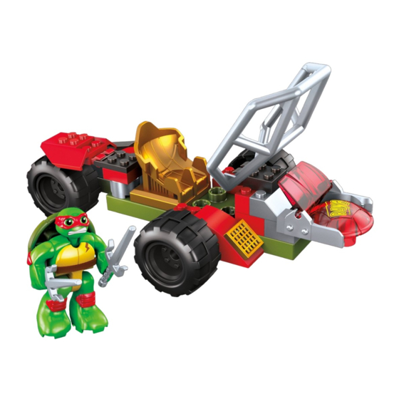 Mega Construx TEENAGE MUTANT NINJA TURTLES DPF57 Bedienungsanleitung