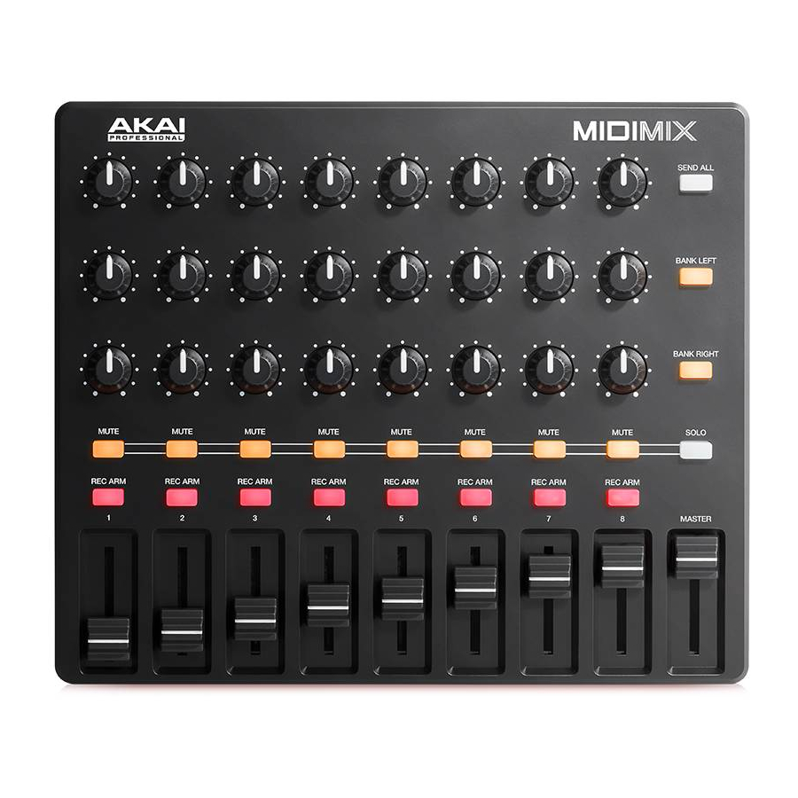 Akai MIDImix Benutzerhandbuch