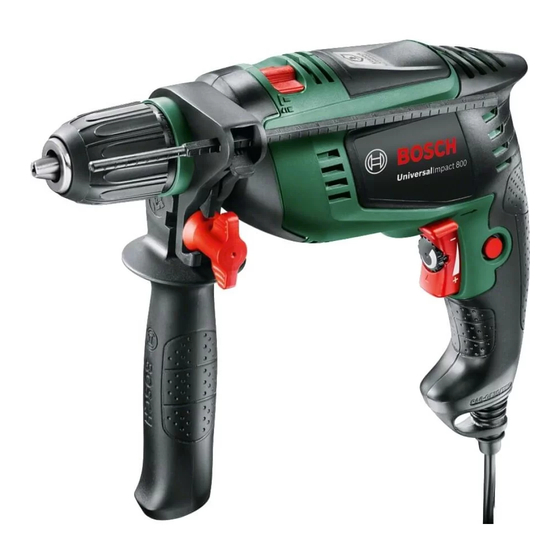 Bosch UniversalImpact 800 Originalbetriebsanleitung