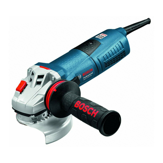 Bosch GWS 13-125 CI Professional Originalbetriebsanleitung