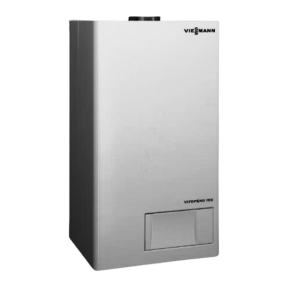 Viessmann Vitopend 200 Montageanleitung