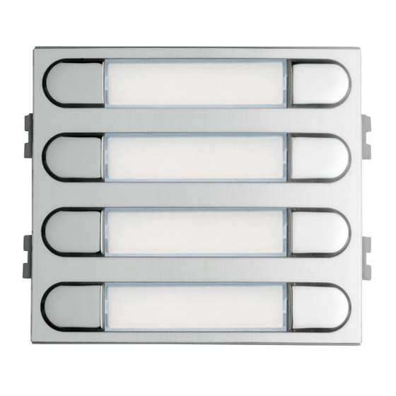 Fermax PLATINE 4+N Installationshandbuch