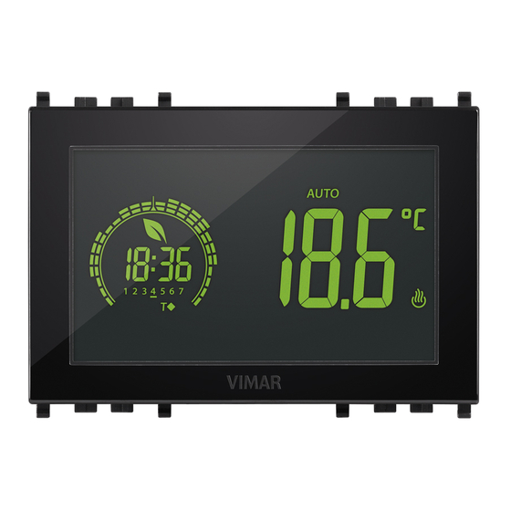 Vimar 02955 Kurzanleitung Für Den Installationstechnikern/Benutzer
