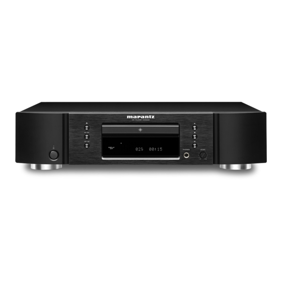Marantz CD5005 Bedienungsanleitung