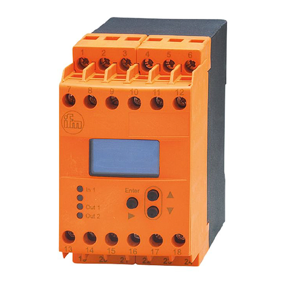 IFM Electronic ecomat 200 FR-1 Betriebsanleitung