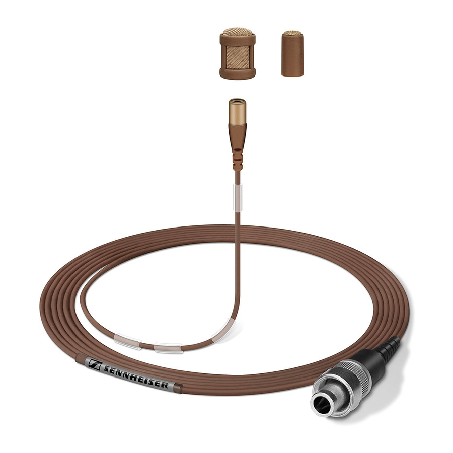 Sennheiser mke 1 Bedienungsanleitung
