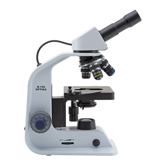 Optika B-150 Bedienungsanleitung