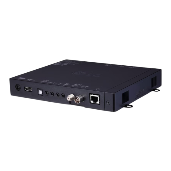 LG STB-5500 Benutzerhandbuch