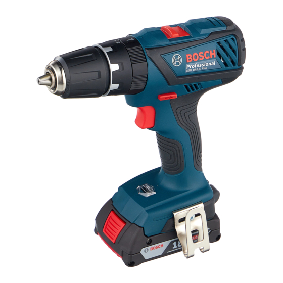 Bosch GSR 14,4-2-LI Plus Professional Originalbetriebsanleitung