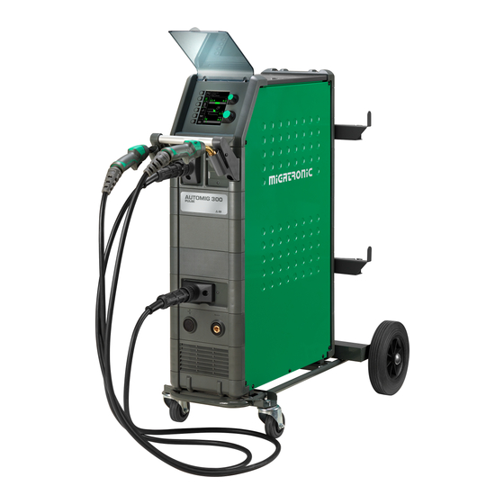 Migatronic AUTOMIG PULSE 300 Single Handbücher
