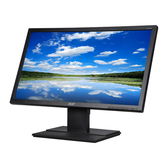 Acer V226HQL Kurzanleitung