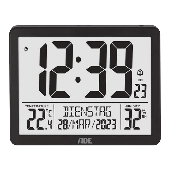 ADE CK 2301 Bedienungsanleitung