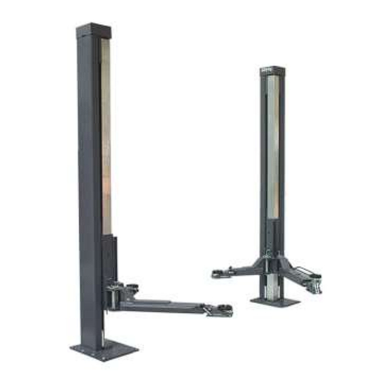 Nussbaum SMART LIFT 2.30 SL Betriebsanleitung Mit Ersatzteilliste
