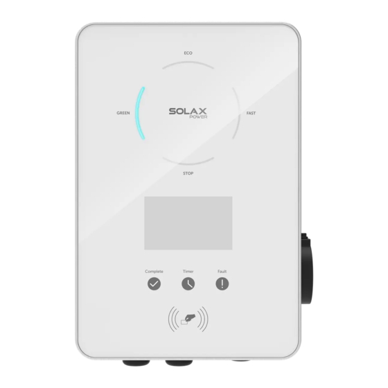 SolaX Power X1-EVC Anschlussanleitung