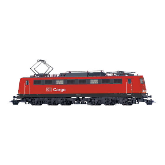 Märklin H0 BR 150 Bedienungsanleitung