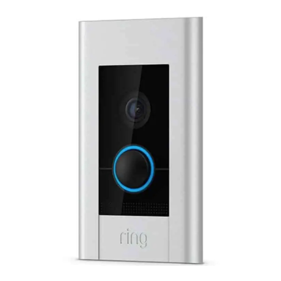 ring Elite Schnellstartanleitung