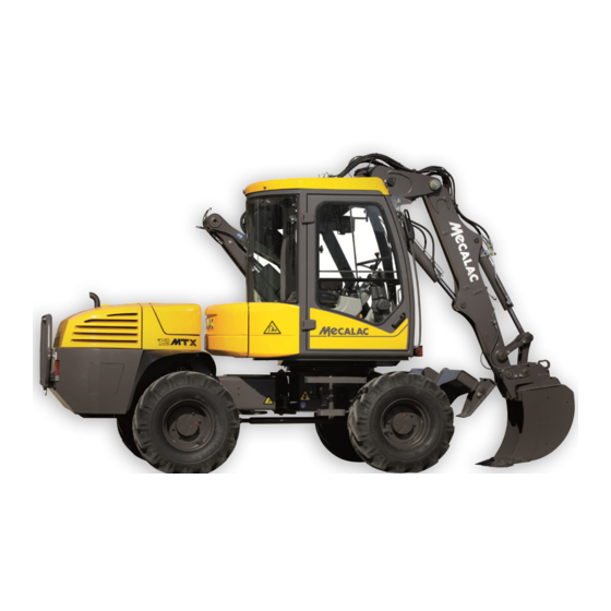 MECALAC 12 MTX Reparaturhandbuch