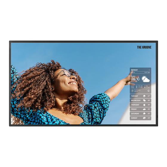 Sharp PN-HS501 Bedienungsanleitung