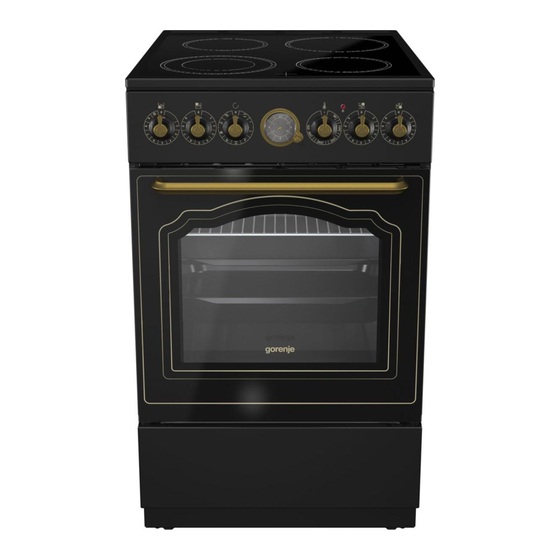 Gorenje EC52CLI Ausführliche Gebrauchsanleitung