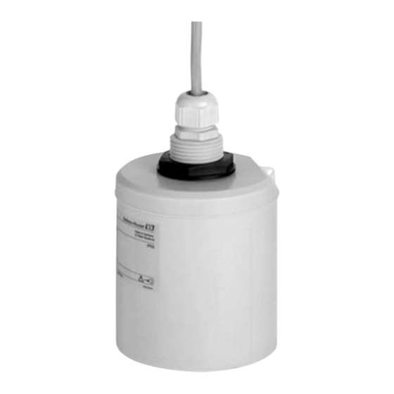Endress+Hauser Prosonic S FDU92 Technische Information