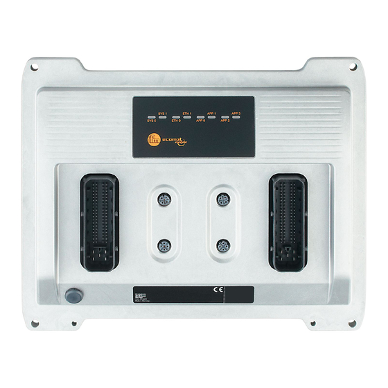 ifm ecomatController Serie Originalbetriebsanleitung