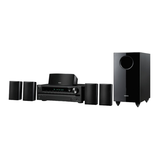 Onkyo HT-S4505 Kurze Startanleitung