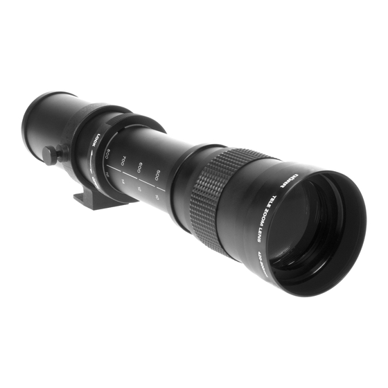 Dorr 420 - 800 mm 1: 8,3 -16 Bedienungsanleitung