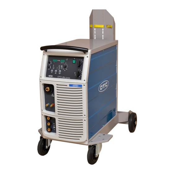 OTC DAIHEN EUROPE CPTX 400 Synergy Bedienungsanleitung