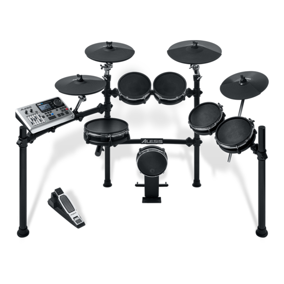 Alesis DM10 Studio Kit Mesh Montageanleitung