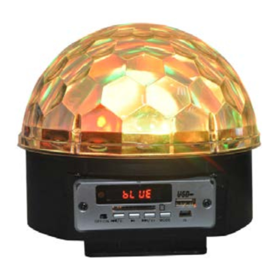 IBIZA LIGHT ASTRO 5 Bedienungsanleitung