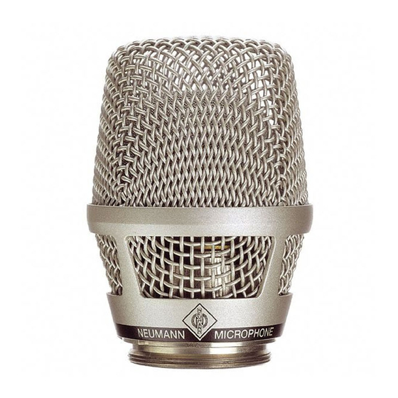 Neumann.Berlin KK 105 S Handbücher