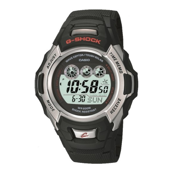 Casio 2869 Bedienerführung