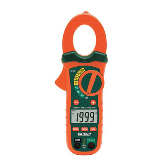 Extech Instruments MA430T Benutzerhandbuch