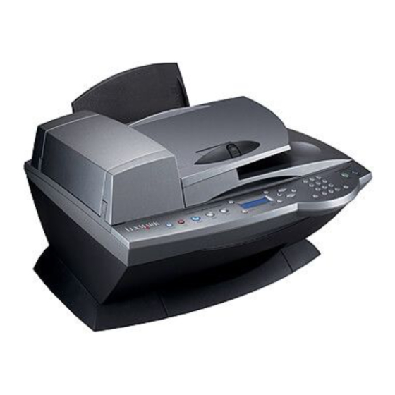 Lexmark X6100 Series Handbuch