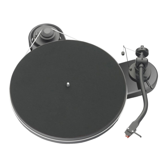 Pro-Ject Audio Systems RPM 1.3 genie Bedienungsanleitung