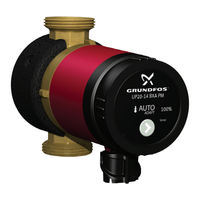 Grundfos COMFORT PM-Serie Bedienungsanleitung