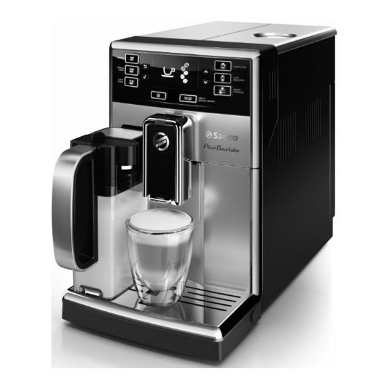 Saeco PicoBaristo HD8927 Bedienungsanleitung