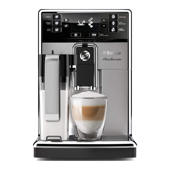Saeco Picobaristo HD8927 Schnellstartanleitung
