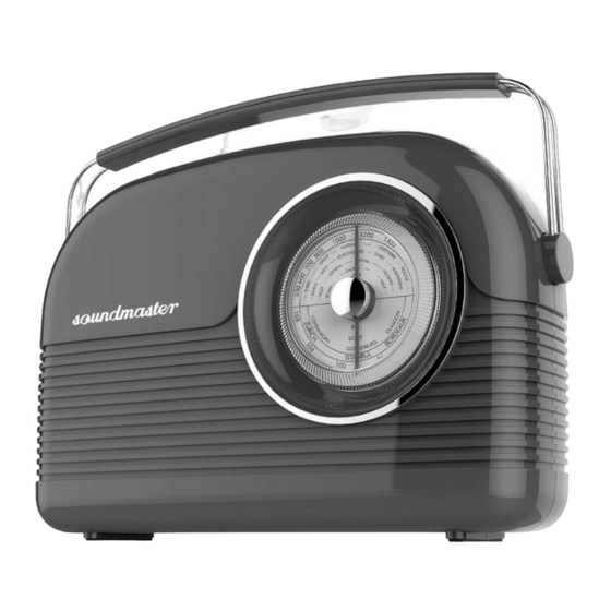 Soundmaster DAB450 Handbücher