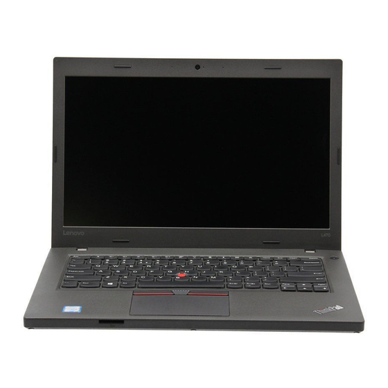 Lenovo ThinkPad L470 Benutzerhandbuch