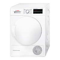 Bosch WTW854V3 Gebrauchs- Und Aufstellanleitung