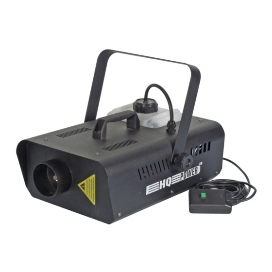 HQ Power VDL1200SM Bedienungsanleitung