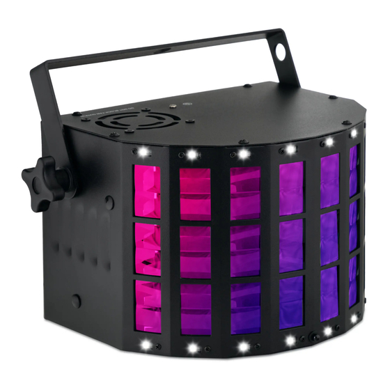 Showlite DS-3 Derby Strobe Bedienungsanleitung